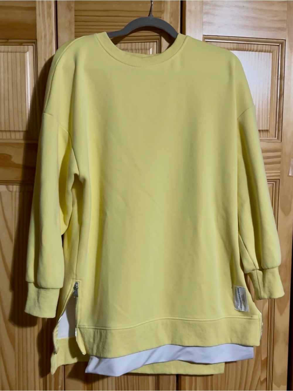 CHICME Yellow Women's Crewneck Sweatshirt